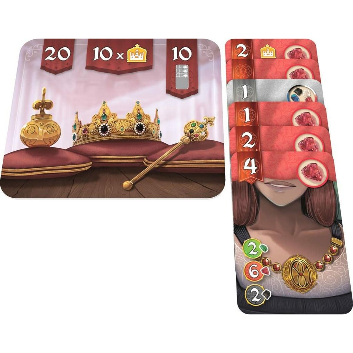 Jogo de Mesa Asmodee Splendor Duel